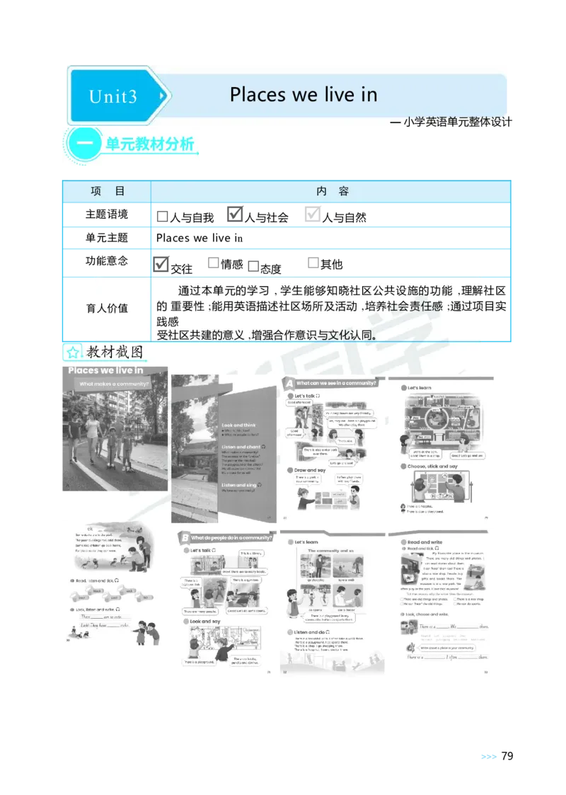 Unit3Placeswelivein_26春四年级上下册人教版_四上英语合集人教版PEP英语四年级上册新教材（教学视频+课件+动画+音频+练习+教案）_19同步教案课件_人教pep3_3-6上册_4年级上册（25秋）