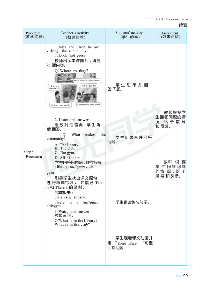 Unit3Placeswelivein_26春四年级上下册人教版_四上英语合集人教版PEP英语四年级上册新教材（教学视频+课件+动画+音频+练习+教案）_19同步教案课件_人教pep3_3-6上册_4年级上册（25秋）