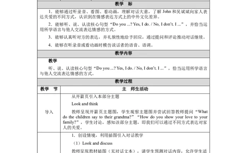 Unit2Lesson4_26春四年级上下册人教版_四上英语合集人教版PEP英语四年级上册新教材（教学视频+课件+动画+音频+练习+教案）_19同步教案课件_人教pep3_3-6下册_《三下新教材教案》25春