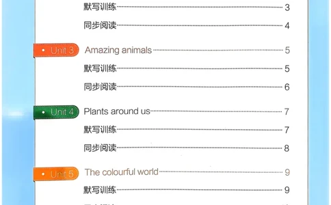 三年级英语上册人教PEP版24秋《学霸冲A卷》默写训练与同步阅读_26春四年级上下册人教版_四上英语合集人教版PEP英语四年级上册新教材（教学视频+课件+动画+音频+练习+教案）