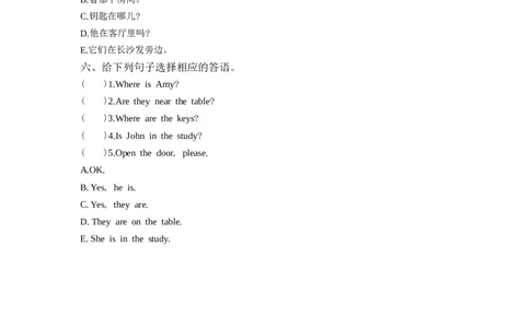 Unit4PartB第一课时_26春四年级上下册人教版_四上英语合集人教版PEP英语四年级上册新教材（教学视频+课件+动画+音频+练习+教案）_19同步教案课件_人教pep3_3-6年级上册_Unit4Myhome