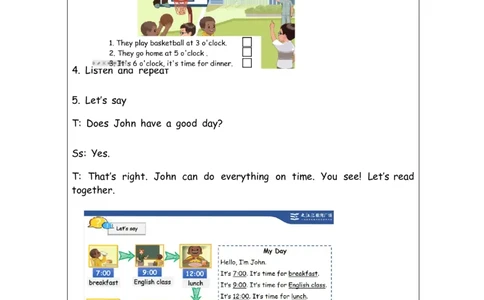 A-教学设计_26春四年级上下册人教版_四上英语合集人教版PEP英语四年级上册新教材（教学视频+课件+动画+音频+练习+教案）_19同步教案课件_人教pep3_3-6下册_《之江汇教案》_4年级下册_180