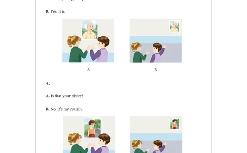 Unit_2_Different_families（第四课时）_课后练习_26春四年级上下册人教版_四上英语合集人教版PEP英语四年级上册新教材（教学视频+课件+动画+音频+练习+教案）_17练习资料_《小学英语》