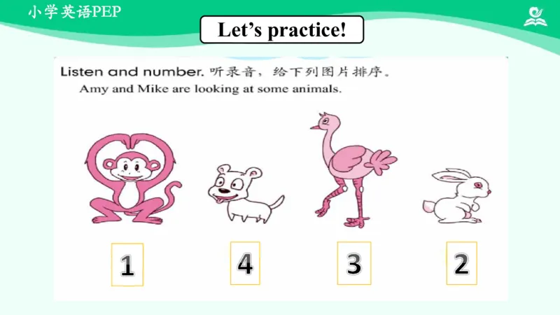 Unit3PartB课件_26春四年级上下册人教版_四上英语合集人教版PEP英语四年级上册新教材（教学视频+课件+动画+音频+练习+教案）_19同步教案课件_人教pep3_3年级下册_PDF课件