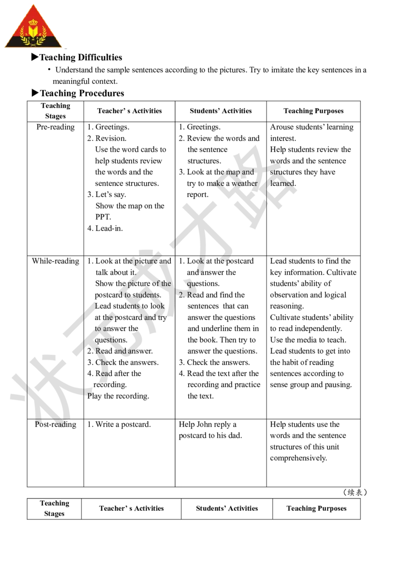 Thesixthperiod（第六课时）_26春四年级上下册人教版_四上英语合集人教版PEP英语四年级上册新教材（教学视频+课件+动画+音频+练习+教案）_19同步教案课件_人教pep3_3-6下册_4年级下册_Unit3