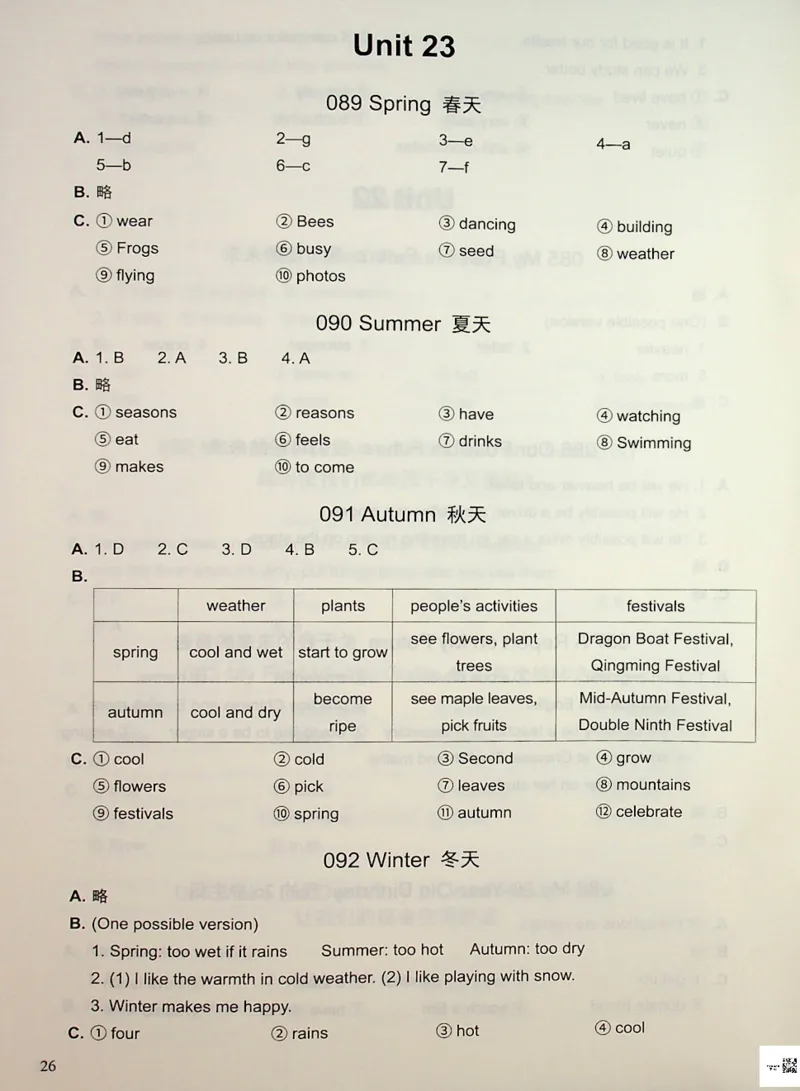 6英语~写霸答案_26春四年级上下册人教版_四上英语合集人教版PEP英语四年级上册新教材（教学视频+课件+动画+音频+练习+教案）_17练习资料_小学英语（预习复习资料大礼包）