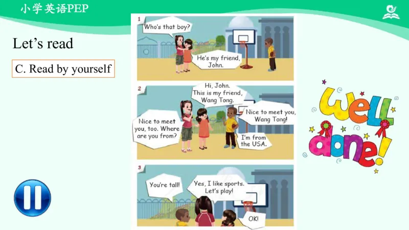 Recycle1PartA课件_26春四年级上下册人教版_四上英语合集人教版PEP英语四年级上册新教材（教学视频+课件+动画+音频+练习+教案）_19同步教案课件_人教pep3_3年级下册_PDF课件