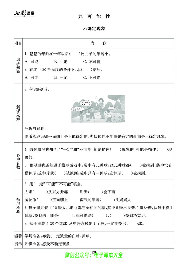 BJ版4a_26春四年级上下册人教版_四上英语合集人教版PEP英语四年级上册新教材（教学视频+课件+动画+音频+练习+教案）_17练习资料_小学英语（预习复习资料大礼包）_《预习卡》_1-6上册