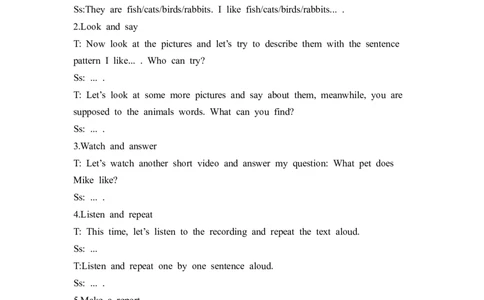 Unit3第2课时PartALet'slearn＆Listenanddo_26春四年级上下册人教版_四上英语合集人教版PEP英语四年级上册新教材（教学视频+课件+动画+音频+练习+教案）_19同步教案课件_人教pep3