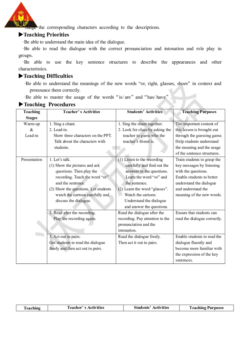 Thefourthperiod（第四课时）_26春四年级上下册人教版_四上英语合集人教版PEP英语四年级上册新教材（教学视频+课件+动画+音频+练习+教案）_19同步教案课件_人教pep3_3-6上册_4年级上册