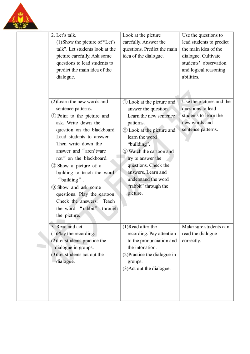 Thefourthperiod(第四课时)_26春四年级上下册人教版_四上英语合集人教版PEP英语四年级上册新教材（教学视频+课件+动画+音频+练习+教案）_19同步教案课件_人教pep3_3-6上册_5年级上册_Unit6