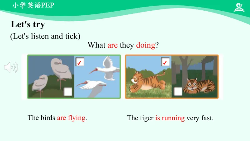 Unit6Workquietly!-PartA课件_26春四年级上下册人教版_四上英语合集人教版PEP英语四年级上册新教材（教学视频+课件+动画+音频+练习+教案）_19同步教案课件_人教pep3_5年级下册_PDF课件