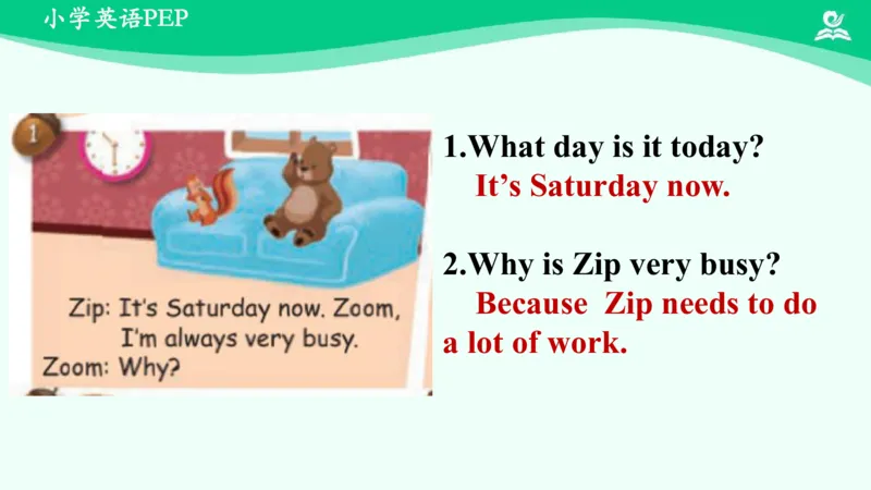 Unit1PartC课件_26春四年级上下册人教版_四上英语合集人教版PEP英语四年级上册新教材（教学视频+课件+动画+音频+练习+教案）_19同步教案课件_人教pep3_5年级下册_PDF课件