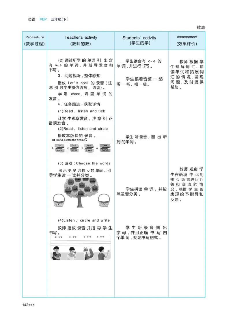 Unit4Healthyfood_26春四年级上下册人教版_四上英语合集人教版PEP英语四年级上册新教材（教学视频+课件+动画+音频+练习+教案）_19同步教案课件_人教pep3_3-6下册_《状元大课堂教案》25春