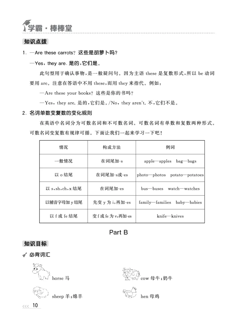 人教英语4下知识梳理_26春四年级上下册人教版_四上英语合集人教版PEP英语四年级上册新教材（教学视频+课件+动画+音频+练习+教案）_17练习资料_小学英语（预习复习资料大礼包）