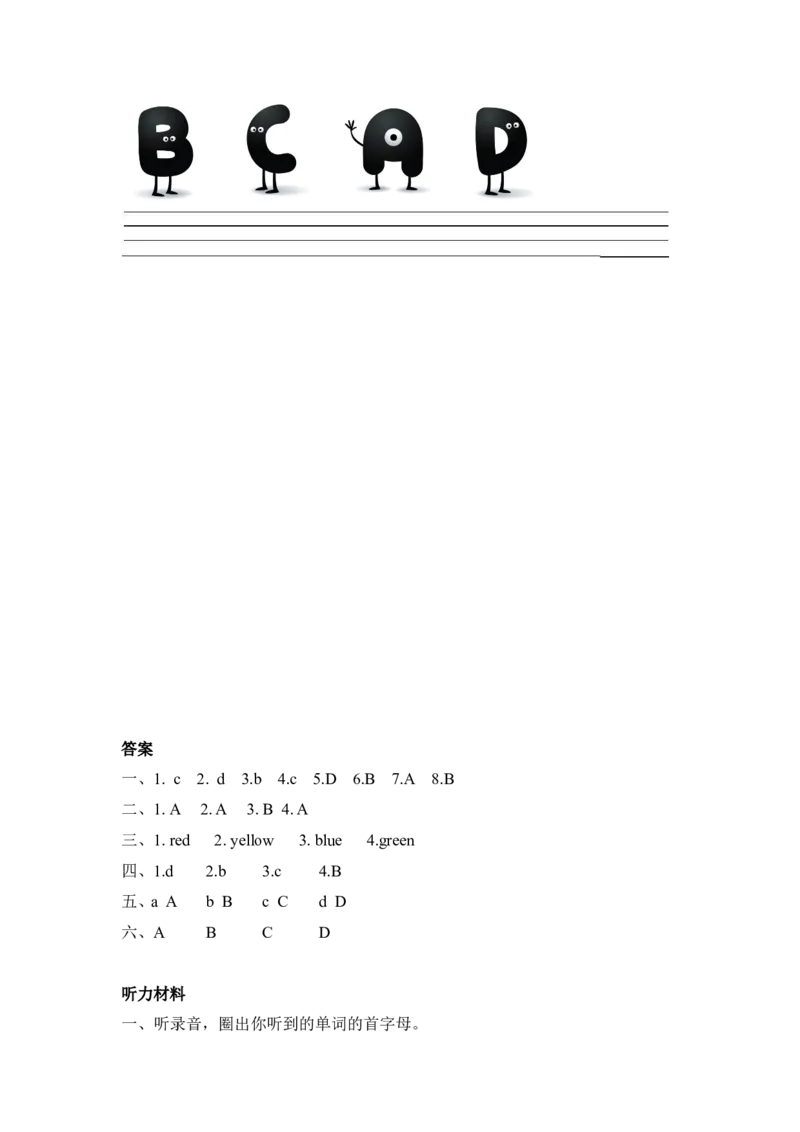 三上Unit2PartA第三课时_26春四年级上下册人教版_四上英语合集人教版PEP英语四年级上册新教材（教学视频+课件+动画+音频+练习+教案）_19同步教案课件_人教pep3_3-6年级上册_Unit2Colours