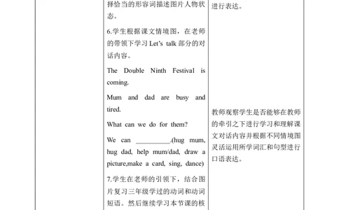 Unit1第4课时PartBLet&rsquo;stalk&Discussandmakealist_26春四年级上下册人教版_四上英语合集人教版PEP英语四年级上册新教材（教学视频+课件+动画+音频+练习+教案）_19同步教案课件_人教pep3