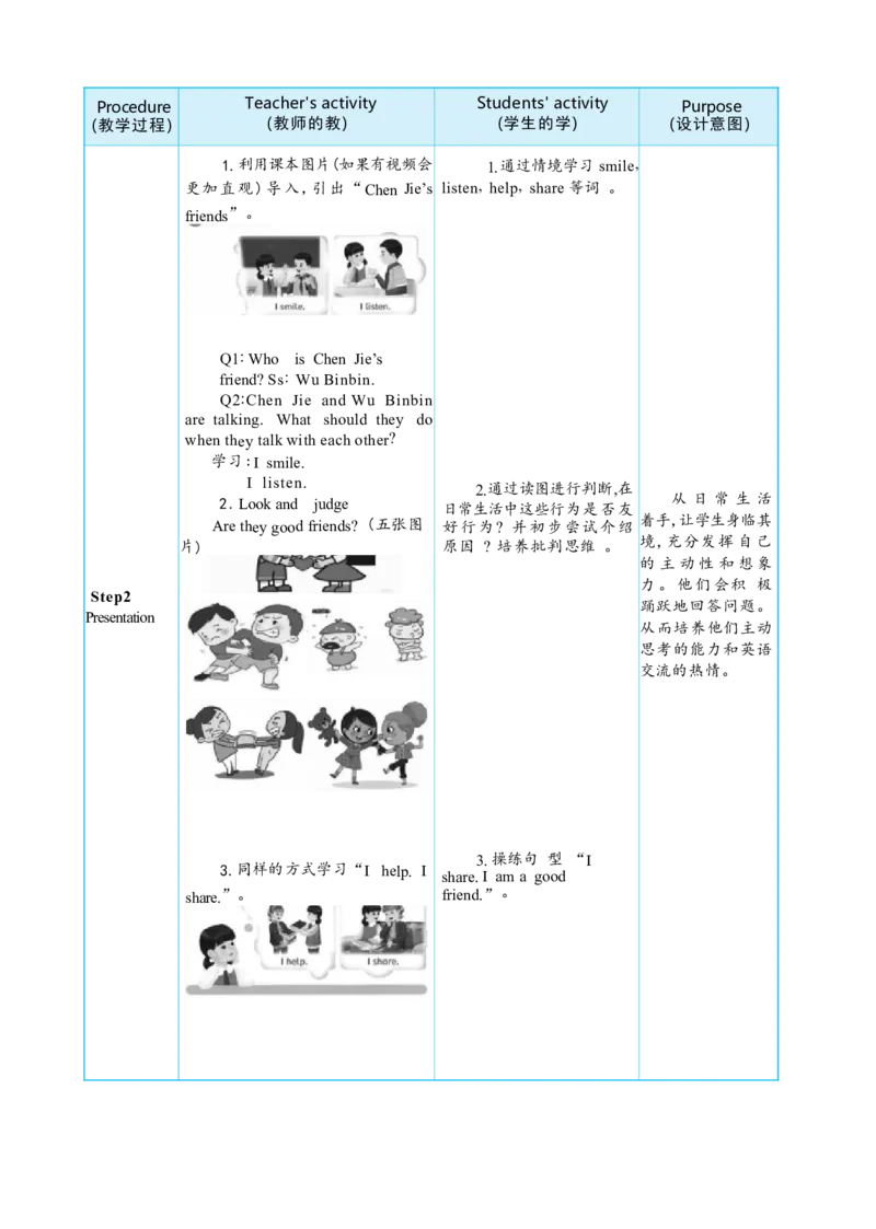 Unit1MakingfriendsPartBlet'slearn&Starttoread大单元整体教学设计_26春四年级上下册人教版_四上英语合集人教版PEP英语四年级上册新教材（教学视频+课件+动画+音频+练习+教案）_3-6上册