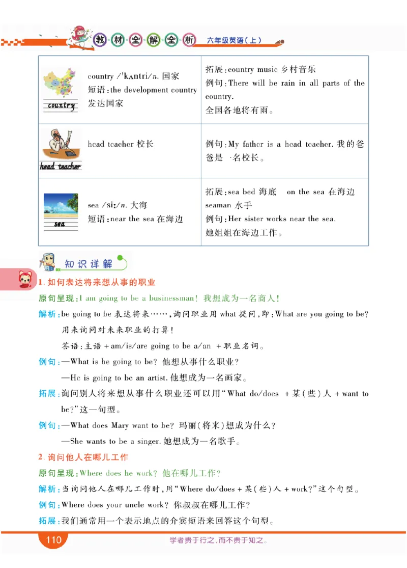 人教版英语六年级上册教材全解全析_26春四年级上下册人教版_四上英语合集人教版PEP英语四年级上册新教材（教学视频+课件+动画+音频+练习+教案）_17练习资料_《教材全解》