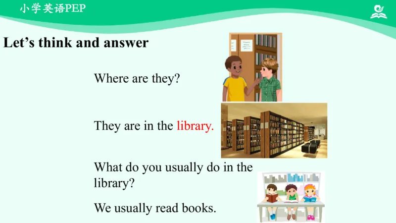 Unit6Workquietly!-PartB课件_26春四年级上下册人教版_四上英语合集人教版PEP英语四年级上册新教材（教学视频+课件+动画+音频+练习+教案）_19同步教案课件_人教pep3_5年级下册_PDF课件