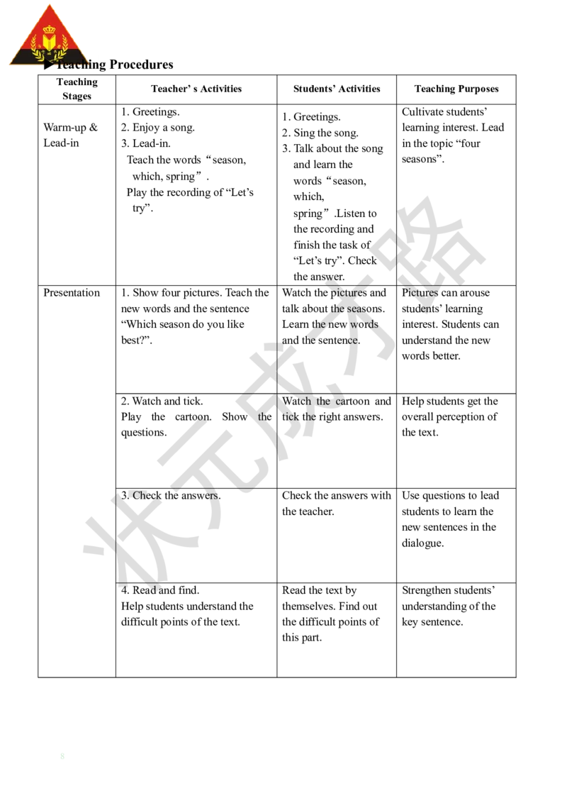 Thefirstperiod（第一课时）_26春四年级上下册人教版_四上英语合集人教版PEP英语四年级上册新教材（教学视频+课件+动画+音频+练习+教案）_19同步教案课件_人教pep3_3-6下册_5年级下册_Unit2