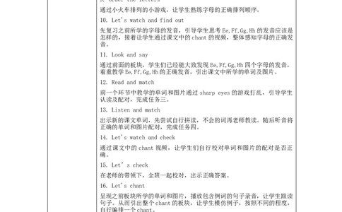 ALettersandsounds-教学设计_26春四年级上下册人教版_四上英语合集人教版PEP英语四年级上册新教材（教学视频+课件+动画+音频+练习+教案）_19同步教案课件_人教pep3_3-6上册_Unit2