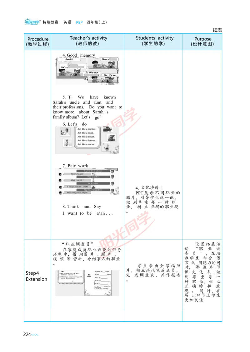 Unit6_26春四年级上下册人教版_四上英语合集人教版PEP英语四年级上册新教材（教学视频+课件+动画+音频+练习+教案）_19同步教案课件_人教pep3_小学英语PEP单独教案（3-6年级上下册）