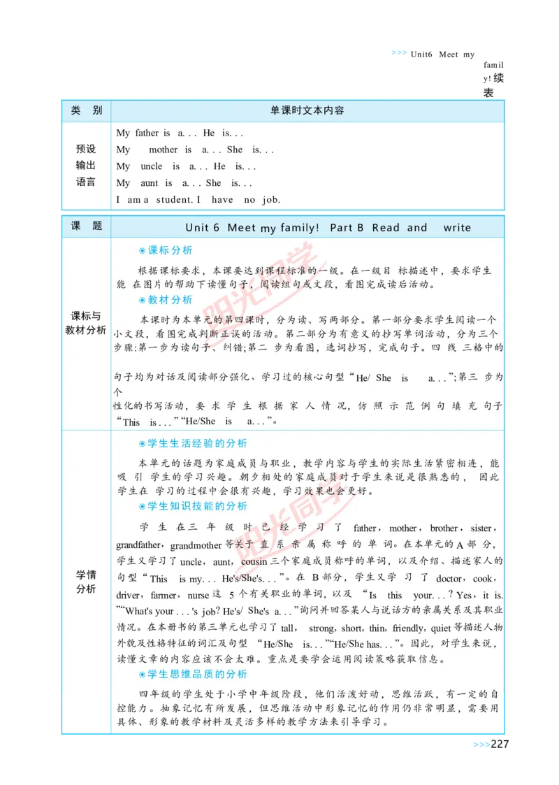 Unit6_26春四年级上下册人教版_四上英语合集人教版PEP英语四年级上册新教材（教学视频+课件+动画+音频+练习+教案）_19同步教案课件_人教pep3_小学英语PEP单独教案（3-6年级上下册）