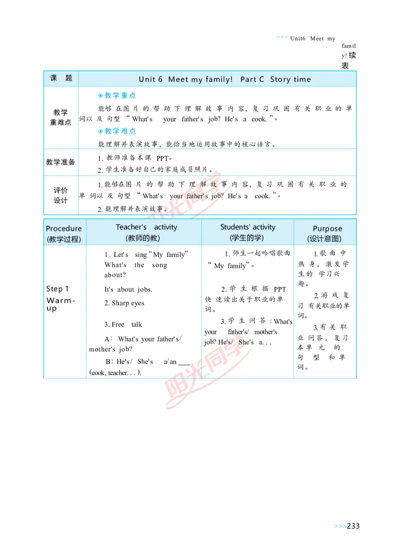 Unit6_26春四年级上下册人教版_四上英语合集人教版PEP英语四年级上册新教材（教学视频+课件+动画+音频+练习+教案）_19同步教案课件_人教pep3_小学英语PEP单独教案（3-6年级上下册）