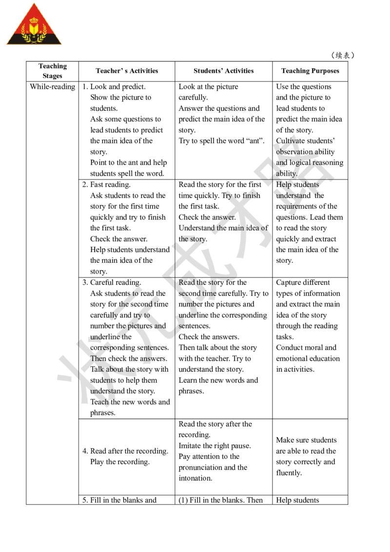 Thefifthperiod（第五课时）_26春四年级上下册人教版_四上英语合集人教版PEP英语四年级上册新教材（教学视频+课件+动画+音频+练习+教案）_19同步教案课件_人教pep3_3-6上册_6年级上册_Unit6