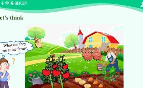 Unit4Atthefarm-PartA课件_26春四年级上下册人教版_四上英语合集人教版PEP英语四年级上册新教材（教学视频+课件+动画+音频+练习+教案）_19同步教案课件_人教pep3_4年级下册_PDF课件