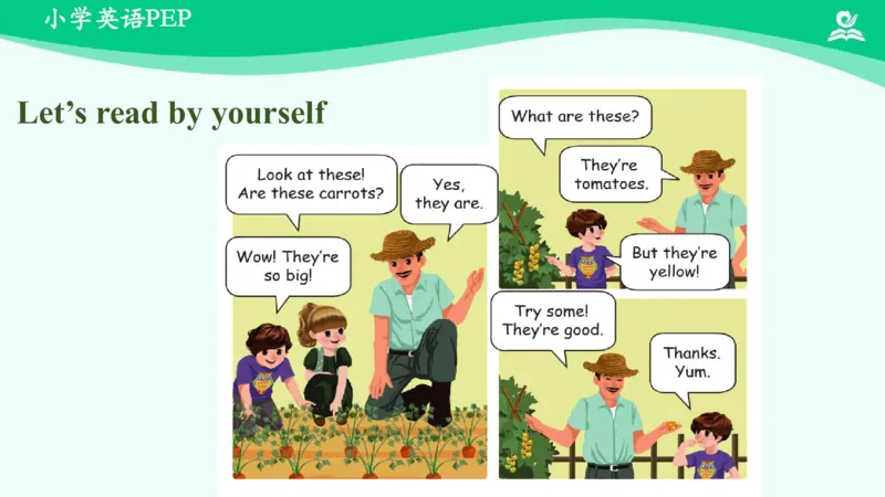 Unit4Atthefarm-PartA课件_26春四年级上下册人教版_四上英语合集人教版PEP英语四年级上册新教材（教学视频+课件+动画+音频+练习+教案）_19同步教案课件_人教pep3_4年级下册_PDF课件