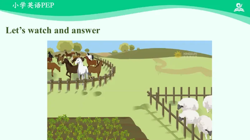 Unit4Atthefarm-PartA课件_26春四年级上下册人教版_四上英语合集人教版PEP英语四年级上册新教材（教学视频+课件+动画+音频+练习+教案）_19同步教案课件_人教pep3_4年级下册_PDF课件