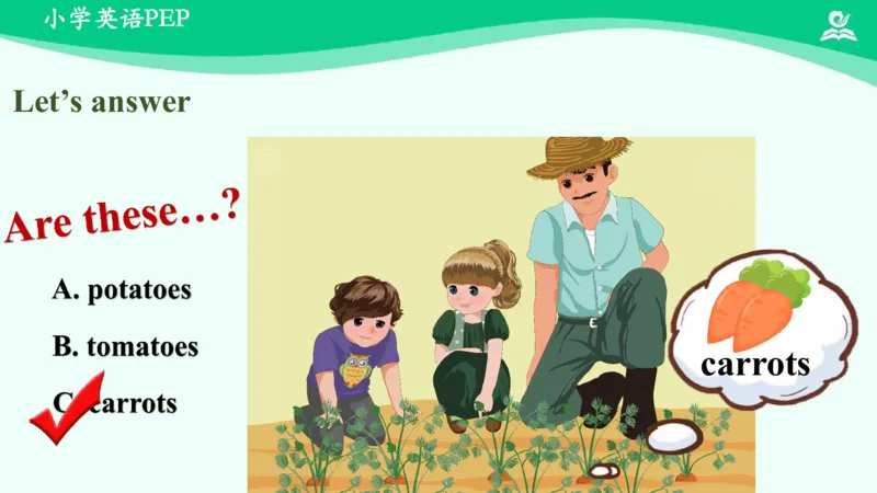 Unit4Atthefarm-PartA课件_26春四年级上下册人教版_四上英语合集人教版PEP英语四年级上册新教材（教学视频+课件+动画+音频+练习+教案）_19同步教案课件_人教pep3_4年级下册_PDF课件