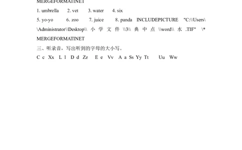 三上Unit6PartA第三课时_26春四年级上下册人教版_四上英语合集人教版PEP英语四年级上册新教材（教学视频+课件+动画+音频+练习+教案）_19同步教案课件_人教pep3_3-6年级上册_课时练