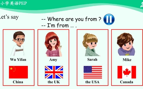 Unit1PartC课件_26春四年级上下册人教版_四上英语合集人教版PEP英语四年级上册新教材（教学视频+课件+动画+音频+练习+教案）_19同步教案课件_人教pep3_3年级下册_PDF课件