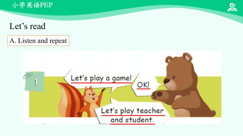 Unit1PartC课件_26春四年级上下册人教版_四上英语合集人教版PEP英语四年级上册新教材（教学视频+课件+动画+音频+练习+教案）_19同步教案课件_人教pep3_3年级下册_PDF课件