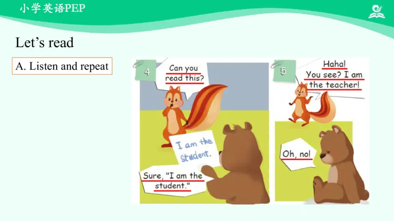 Unit1PartC课件_26春四年级上下册人教版_四上英语合集人教版PEP英语四年级上册新教材（教学视频+课件+动画+音频+练习+教案）_19同步教案课件_人教pep3_3年级下册_PDF课件