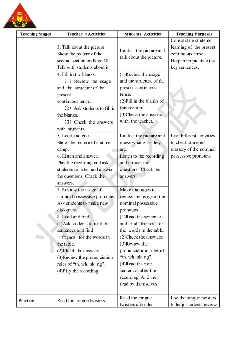 Thesecondperiod（第二课时）_26春四年级上下册人教版_四上英语合集人教版PEP英语四年级上册新教材（教学视频+课件+动画+音频+练习+教案）_19同步教案课件_人教pep3_3-6下册_5年级下册