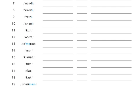U5看音标默写单词_26春四年级上下册人教版_四上英语合集人教版PEP英语四年级上册新教材（教学视频+课件+动画+音频+练习+教案）_05单词背诵默写8套（word+pdf）