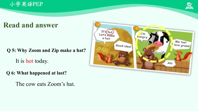 Unit4Atthefarm-PartC课件_26春四年级上下册人教版_四上英语合集人教版PEP英语四年级上册新教材（教学视频+课件+动画+音频+练习+教案）_19同步教案课件_人教pep3_4年级下册_PDF课件