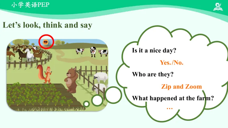 Unit4Atthefarm-PartC课件_26春四年级上下册人教版_四上英语合集人教版PEP英语四年级上册新教材（教学视频+课件+动画+音频+练习+教案）_19同步教案课件_人教pep3_4年级下册_PDF课件
