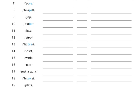 Unit3看音标默单词_26春四年级上下册人教版_四上英语合集人教版PEP英语四年级上册新教材（教学视频+课件+动画+音频+练习+教案）_05单词背诵默写8套（word+pdf）