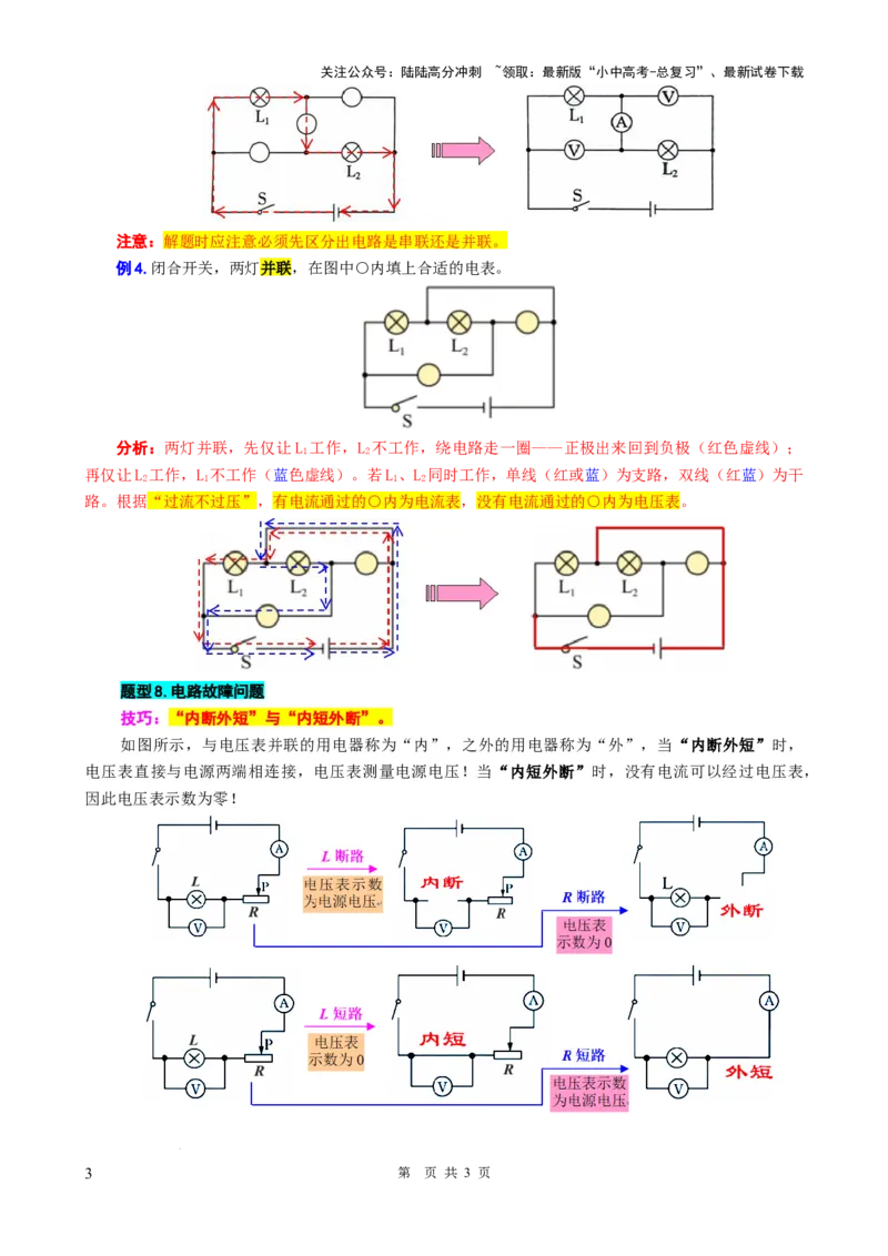 29.&ldquo;电路进阶&rdquo;（续）-2024年中考物理重难点突破与题型归类总复习_02中考总复习（2026版更新中）_04-物理-中考总复习_2024年中考复习资料_专项复习资料_2024年中考物理复习辅导系列