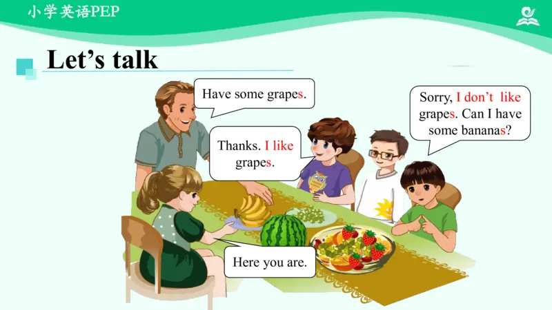 Unit5PartB课件_26春四年级上下册人教版_四上英语合集人教版PEP英语四年级上册新教材（教学视频+课件+动画+音频+练习+教案）_19同步教案课件_人教pep3_3年级下册_PDF课件