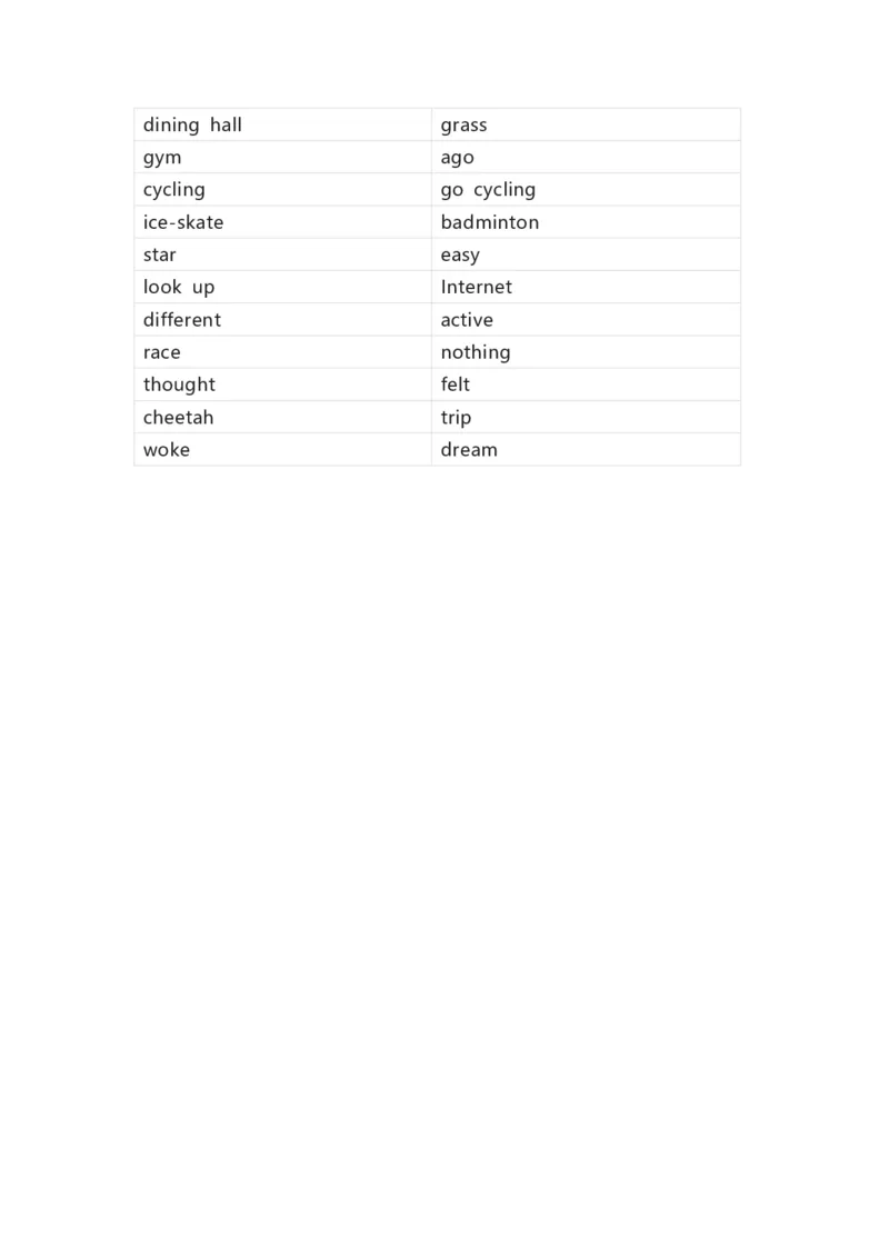 人教版PEP英语六年级下册单词默写表_26春四年级上下册人教版_四上英语合集人教版PEP英语四年级上册新教材（教学视频+课件+动画+音频+练习+教案）_17练习资料_《单词默写表》