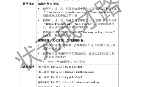 Thefirstperiod（第一课时）_26春四年级上下册人教版_四上英语合集人教版PEP英语四年级上册新教材（教学视频+课件+动画+音频+练习+教案）_19同步教案课件_人教pep3_3-6下册_6年级下册_Unit4