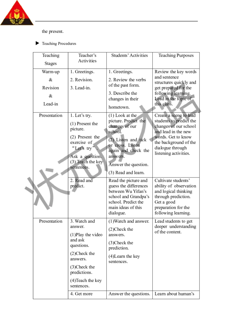 Thefirstperiod（第一课时）_26春四年级上下册人教版_四上英语合集人教版PEP英语四年级上册新教材（教学视频+课件+动画+音频+练习+教案）_19同步教案课件_人教pep3_3-6下册_6年级下册_Unit4