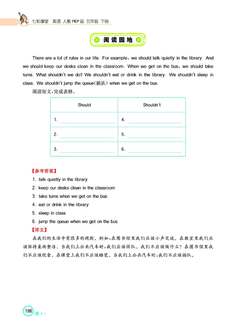 七彩课堂人教版英语5年级学生用书_26春四年级上下册人教版_四上英语合集人教版PEP英语四年级上册新教材（教学视频+课件+动画+音频+练习+教案）_17练习资料_《七彩课堂精品教辅》