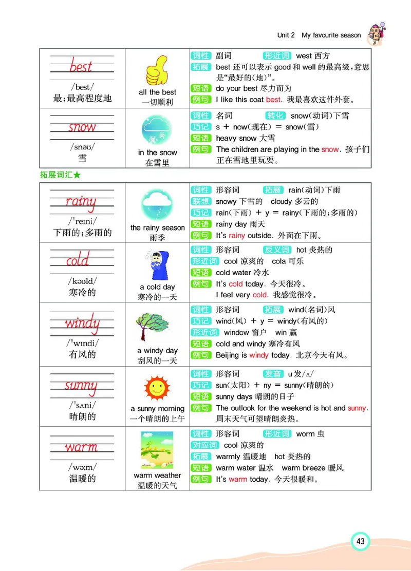 七彩课堂人教版英语5年级学生用书_26春四年级上下册人教版_四上英语合集人教版PEP英语四年级上册新教材（教学视频+课件+动画+音频+练习+教案）_17练习资料_《七彩课堂精品教辅》